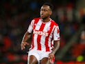Saido Berahino in action for Stoke City on January 1, 2018