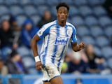 Terence Kongolo in action for Huddersfield Town in the FA Cup on January 27, 2018