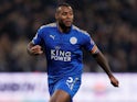 Wes Morgan in action for Leicester City on November 24, 2017