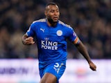 Wes Morgan in action for Leicester City on November 24, 2017