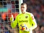 West Ham United's Adrian in action against Liverpool on February 24, 2018