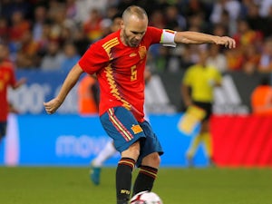 Team News: Spain drop Iniesta for Russia clash