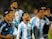 Lionel Messi celebrates with his Argentina teammates after clinching qualification for the 2018 World Cup