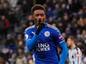 Demarai Gray in action for Leicester City on December 9, 2018
