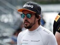 McLaren's Fernando Alonso before practice for the Monaco Grand Prix on May 24, 2018