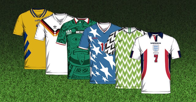 world football shirts