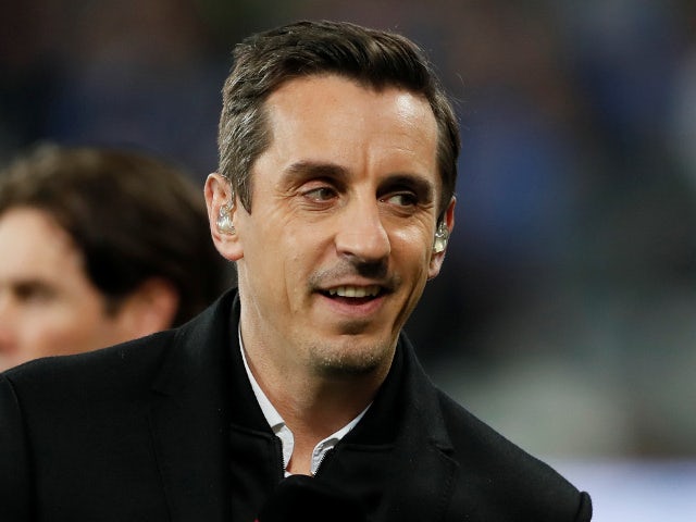Gary Neville pictured on October 20, 2017