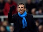 Birmingham City manager Gianfranco Zola during the game against Newcastle United on March 18, 2017