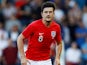 Harry Maguire in action for England on June 7, 2018