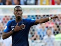 Paul Pogba scores the winner during the World Cup group game between France and Australia on June 16, 2018