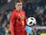 Thorgan Hazard in action for Belgium on November 14, 2017