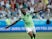 Nigeria's Ahmed Musa celebrates scoring their second goal against Iceland on June 22, 2018