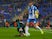 Espanyol's Marc Navarro in action with Real Madrid's Mateo Kovacic on February 27, 2018