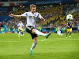 Germany's Marco Reus in action in the World Cup game against Sweden on June 23, 2018