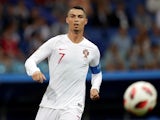 Portugal's Cristiano Ronaldo during the match against Uruguay on June 30, 2018