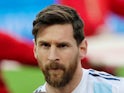 Argentina's Lionel Messi before the match against Nigeria on June 26, 2018