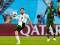 Argentina's Lionel Messi in action against Nigeria on June 26, 2018