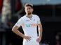 Swansea City's Federico Fernandez looks dejected after the match against Bournemouth on May 5, 2018