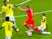 England's Harry Kane is fouled by Colombia's Jefferson Lerma on July 3, 2018