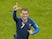Antoine Griezmann celebrates putting his side back ahead from the spot during the World Cup final between France and Croatia on July 15, 2018