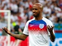 England's Fabian Delph is pictured before the World Cup semi-final with Croatia on July 11, 2018