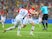 Ivan Perisic celebrates his equaliser during the World Cup final between France and Croatia on July 15, 2018