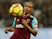 West Ham United's Joao Mario in action on January 30, 2018