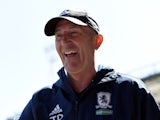 Middlesbrough manager Tony Pulis on May 6, 2018 