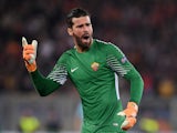 Alisson in action for Roma in the Champions League on April 10, 2018