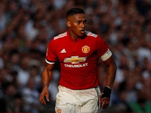 Antonio Valencia in action for Manchester United in the FA Cup semi-final on April 21, 2018