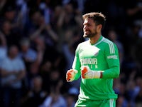 Ben Foster in action for West Bromwich Albion on May 5, 2018