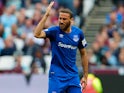 Cenk Tosun in action for Everton on May 13, 2018