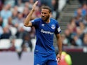 Cenk Tosun in action for Everton on May 13, 2018