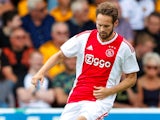 Daley Blind in action during the pre-season friendly between Ajax and Wolverhampton Wanderers on July 19, 2018
