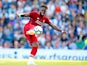 Divock Origi in action during the pre-season friendly between Blackburn Rovers and Liverpool on July 19, 2018