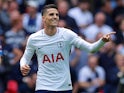 Tottenham Hotspur's Erik Lamela celebrates scoring on May 13, 2018