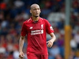Liverpool midfielder Fabinho in action during a pre-season friendly with Bury in July 2018