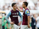 Jack Grealish and John Terry share their disappointment after Aston Villa lose the Championship playoff final on May 26, 2018