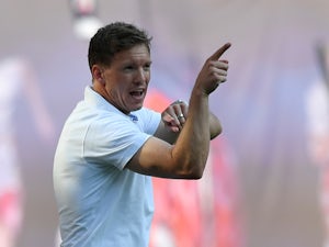 Julian Nagelsmann in charge of Hoffenheim on April 21, 2018