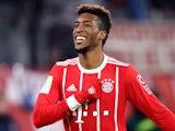 Kingsley Coman in action for Bayern Munich on December 2, 2017
