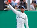 Lewis Hamilton at the British GP on July 7, 2018