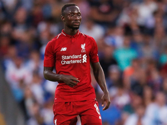 Naby Keita forced off injured for Guinea