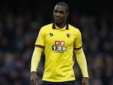 Odion Ighalo in action for Watford in the FA Cup on January 8, 2017