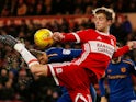 Patrick Bamford in action for Middlesbrough on February 20, 2018