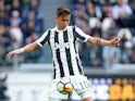 Paulo Dybala in action for Juventus on April 15, 2018