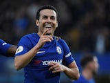 Pedro in action for Chelsea on December 30, 2017