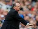 Rafael Benitez in charge of Newcastle United on May 13, 2018