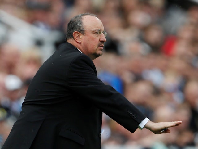 Rafael Benitez in charge of Newcastle United on May 13, 2018