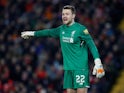 Simon Mignolet in action for Liverpool in the FA Cup on January 27, 2018