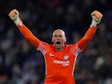 Willy Caballero in action for Chelsea in the FA Cup on March 18, 2018